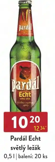 Qanto Pardál Echt světlý ležák 0,5L nabídka