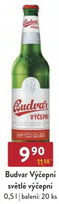 Qanto Budvar Výčepní světlé výčepní 0,5L nabídka