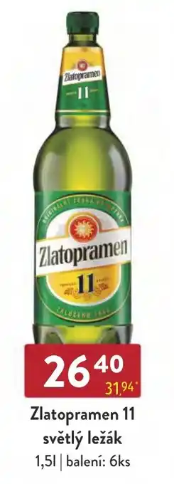 Qanto Zlatopramen 11 světlý ležák nabídka