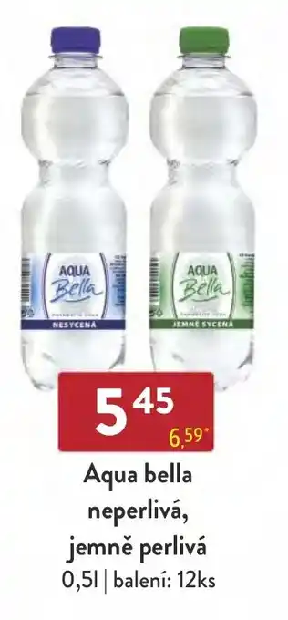 Qanto Aqua bella neperlivá, jemně perlivá nabídka