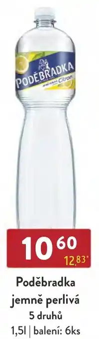 Poděbradka jemně perlivá 5 druhů