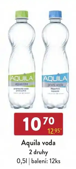 Qanto Aquila voda 2 druhy nabídka