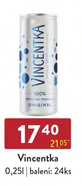 Qanto Vincentka 0,25L nabídka