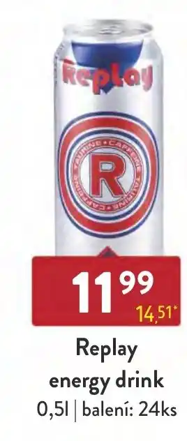 Qanto Replay energy drink 0.5L nabídka