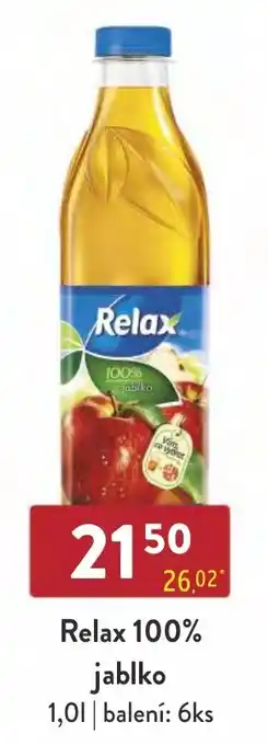 Qanto Relax 100% jablko 1,0L nabídka