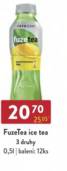 FuzeTea ice tea 3 druhy 0,5L