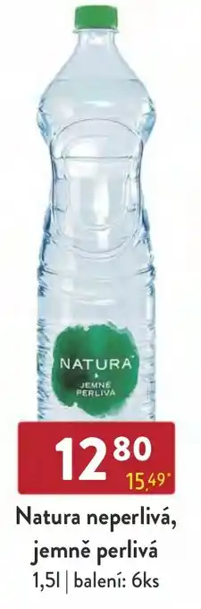 Qanto Natura neperlivá, jemně perlivá 1,5L nabídka