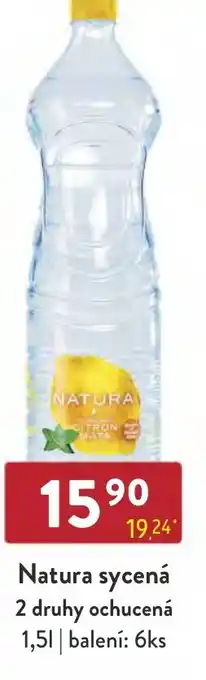 Qanto Natura sycená 2 druhy ochucená 1,5L nabídka