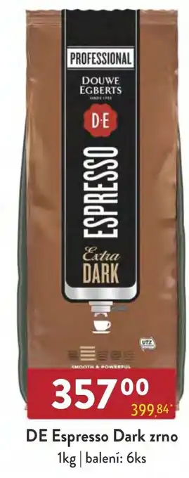 Qanto DE Espresso Dark zrno 1kg nabídka