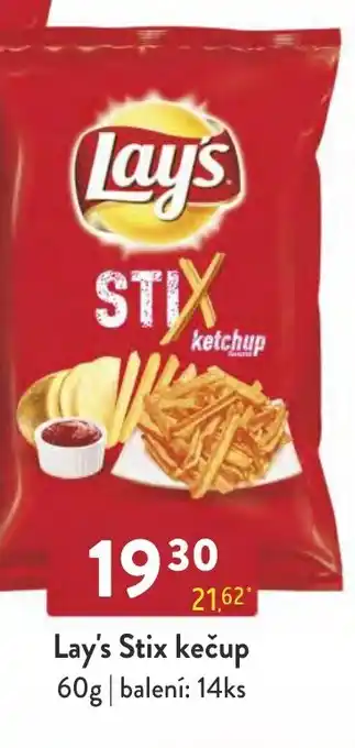 Qanto Lay's Stix kečup 60g nabídka