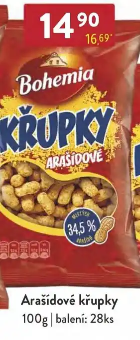 Qanto Arašídové křupky 100g nabídka