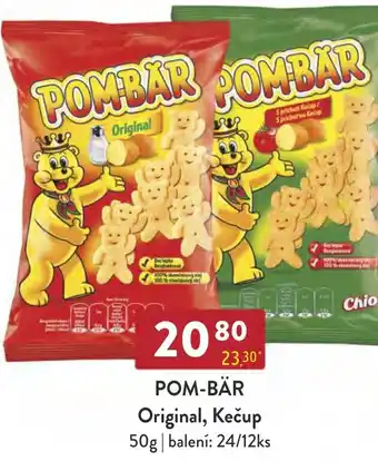 Qanto POM-BÄR Original, Kečup nabídka