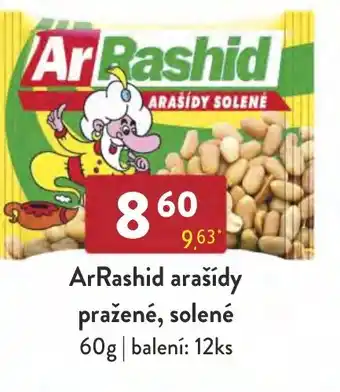 Qanto ArRashid arašídy pražené, solené 60g nabídka
