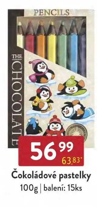 Qanto Čokoládové pastelky 100g nabídka