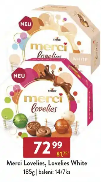 Qanto Merci Lovelies, Lovelies White 185g nabídka