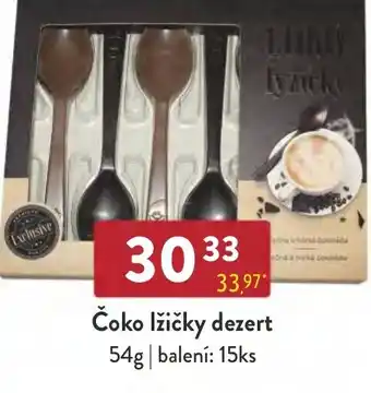 Qanto Čoko lžičky dezert 54g nabídka