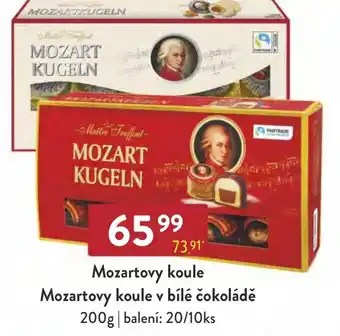 Qanto Mozartovy koule Mozartovy koule v bílé čokoládě 200g nabídka
