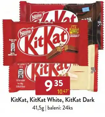 Qanto KitKat, KitKat White, KitKat Dark nabídka
