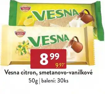 Qanto Vesna citron, smetanovo-vanilkové 50g nabídka