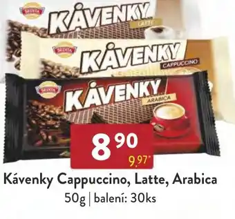 Qanto Kávenky Cappuccino, Latte, Arabica 50g nabídka