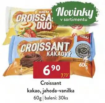 Qanto Croissant kakao, jahoda-vanilka 60g nabídka