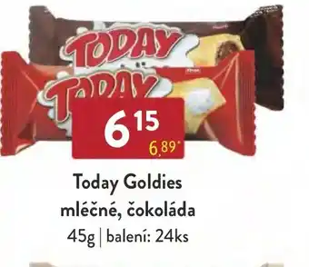 Qanto Today Goldies mléčné, čokoláda 45g nabídka