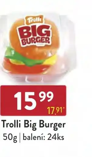 Qanto Trolli Big Burger 50g nabídka