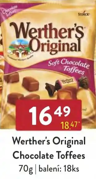Qanto Werther's Original Chocolate Toffees 70g nabídka