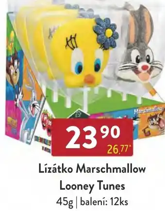 Qanto Lízátko Marschmallow Looney Tunes 45g nabídka
