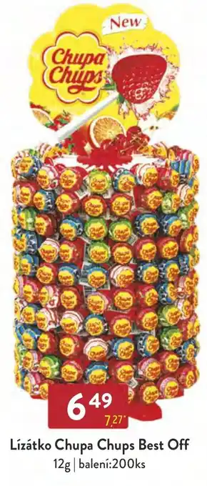 Qanto Lízátko Chupa Chups Best Off 12g nabídka