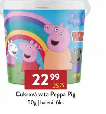 Qanto Cukrová vata Peppa Pig 50g nabídka