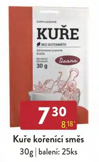 Qanto Kuře kořenící směs 30g nabídka