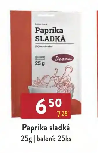 Qanto Paprika sladká 25g nabídka