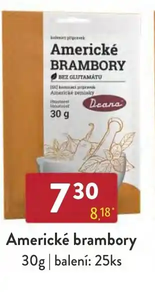 Qanto Americké brambory 30g nabídka