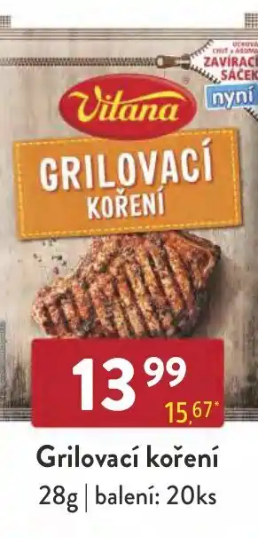 Qanto Grilovací koření 28g nabídka