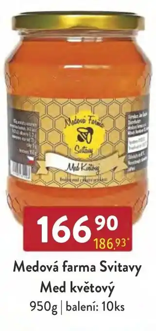 Qanto Medová farma Svitavy Med květový 950g nabídka
