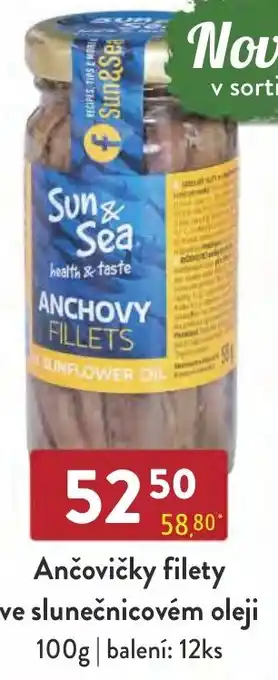 Qanto Ančovičky filety ve slunečnicovém oleji 100g nabídka