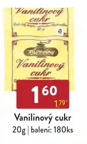 Qanto Vanilinový cukr 20g nabídka