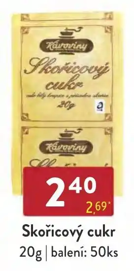 Qanto Skořicový cukr 20g nabídka