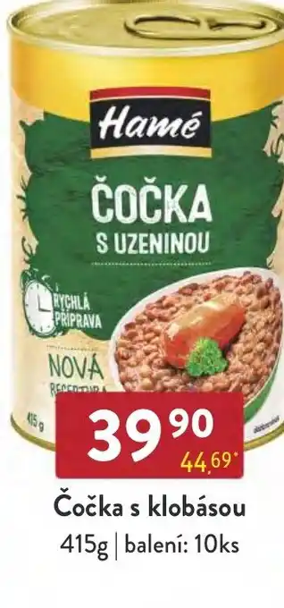 Qanto Čočka s klobásou 415g nabídka