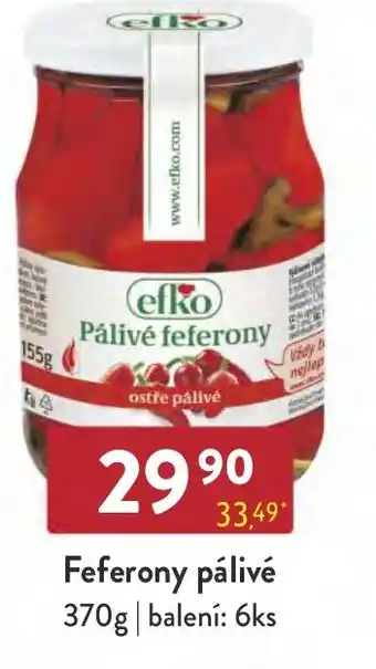 Qanto Feferony pálivé 370g nabídka