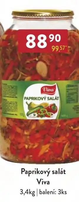 Qanto Paprikový salát Viva 3.4kg nabídka