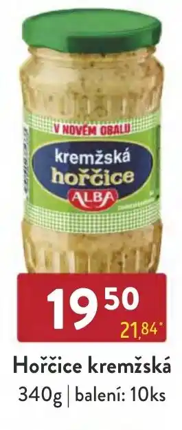 Qanto Hořčice kremžská 340g nabídka