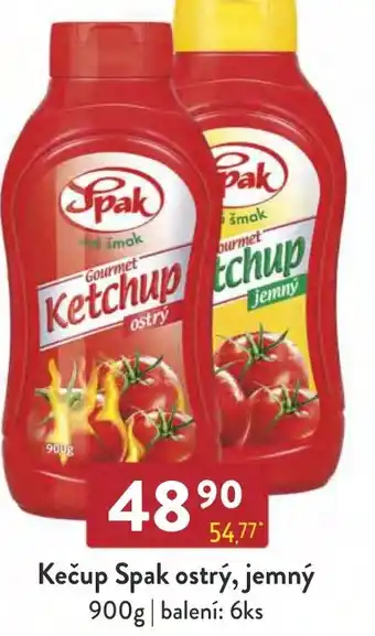 Qanto Kečup Spak ostrý, jemný 900g nabídka