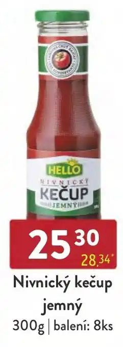 Qanto Nivnický kečup jemný 300g nabídka
