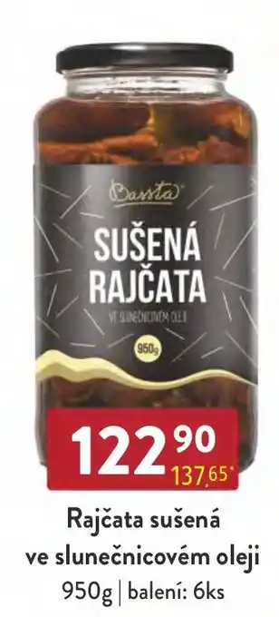 Qanto Rajčata sušená ve slunečnicovém oleji 950g nabídka