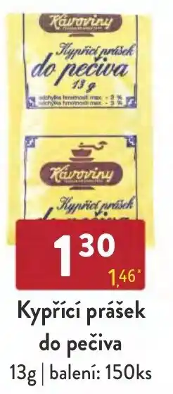 Kypřící prášek do pečiva 13g