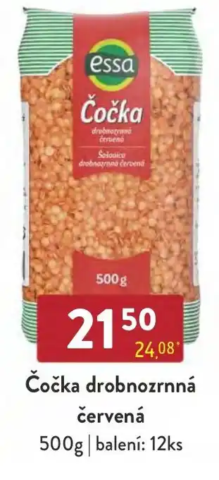 Qanto Čočka drobnozrnná červená 500g nabídka