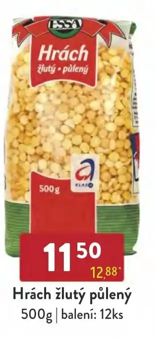 Qanto Hrách žlutý půlený 500g nabídka