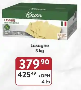 Qanto Lasagne 3 kg nabídka